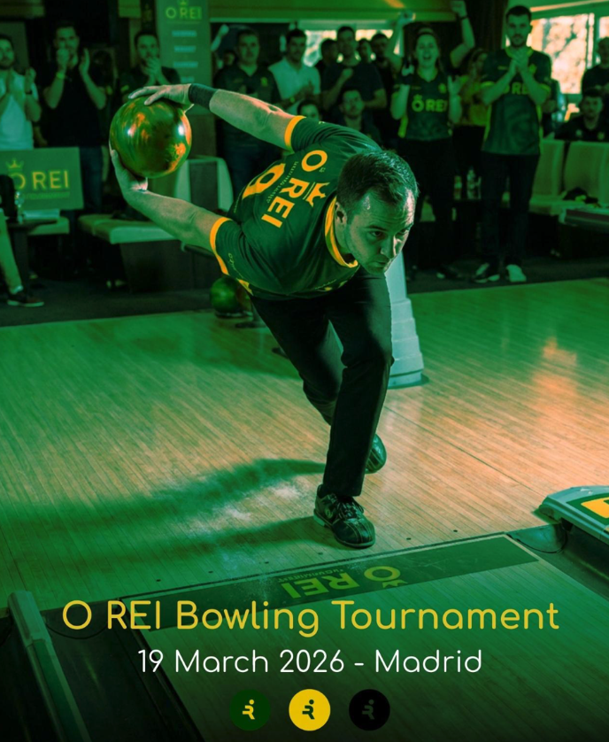O REI Bowling Tournament Poster 2025-2026